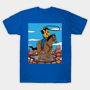 Rodeo Riding On A Horse T-Shirt